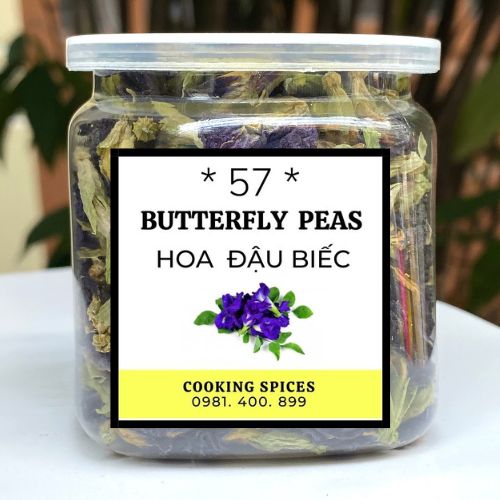 Hoa Đậu Biếc sấy khô dùng pha trà.