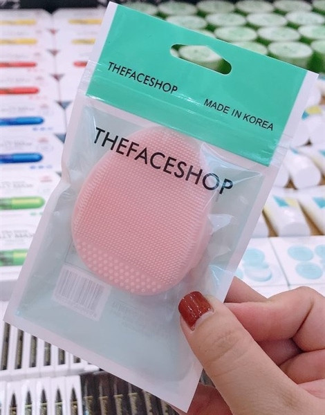 Miếng Rửa Mặt Silicon The Face Shop