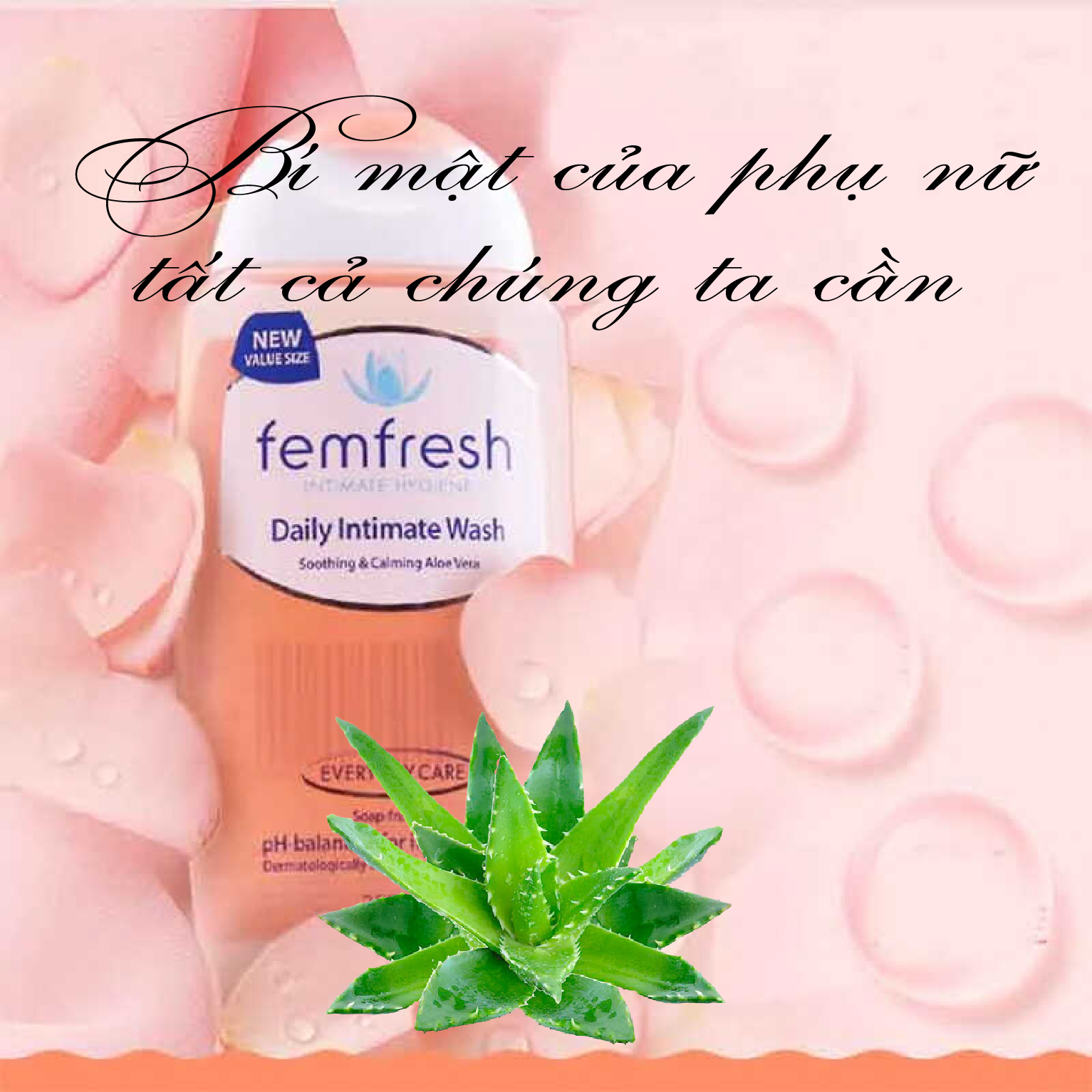 Dung dịch vệ sinh phụ nữ Femfresh 250ml