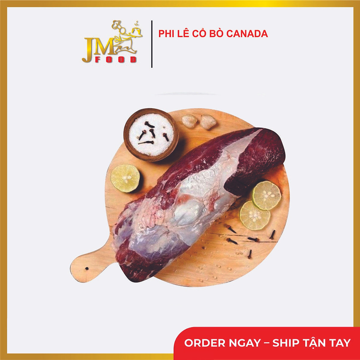 [Chỉ giao HCM] - Phi lê cổ bò Canada - 1KG