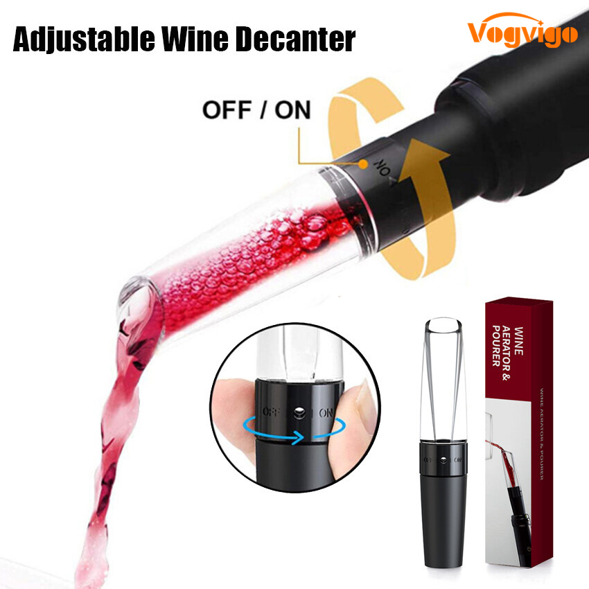 Bình rót rượu bình lọc rượu nhanh bình lọc rượu mini bình rót khí nạp bình sục khí cho quán bar gia đình bình đựng rượu