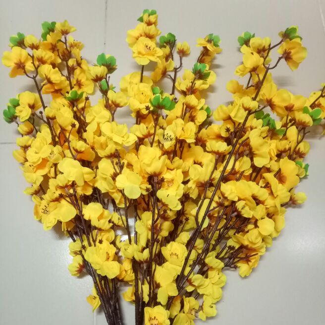 5 cành hoa mai -70 cm