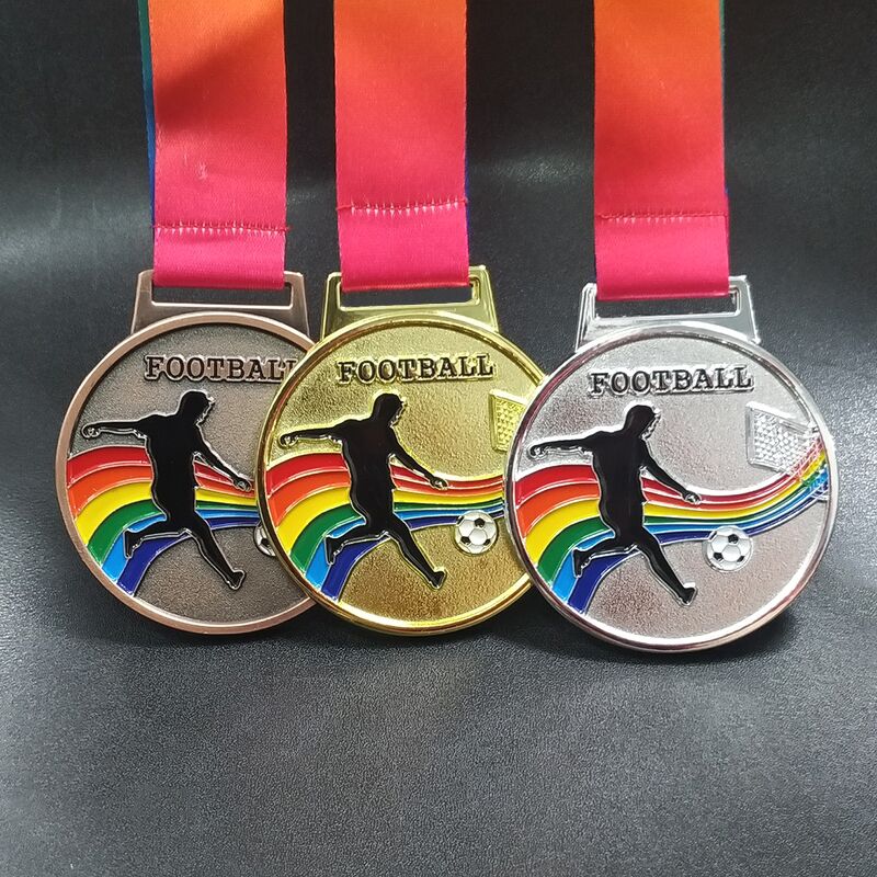 [Siêu Rẻ] - Quà Lưu Niệm Bóng Đá Huy Chương In Hình Một Mặt