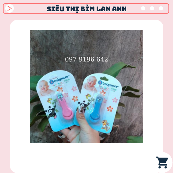 Bấm móng tay có vỉ cho bé yêu