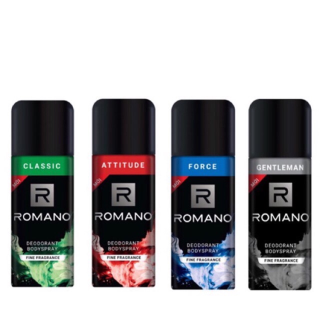Xịt khử mùi Romano 150ml