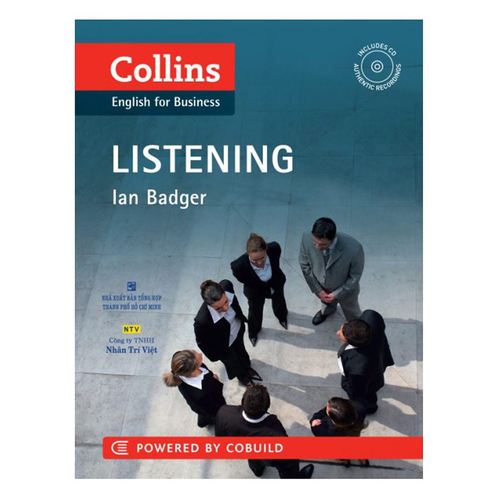 NS Minh Tâm - Sách - Collins - English For Business Listening