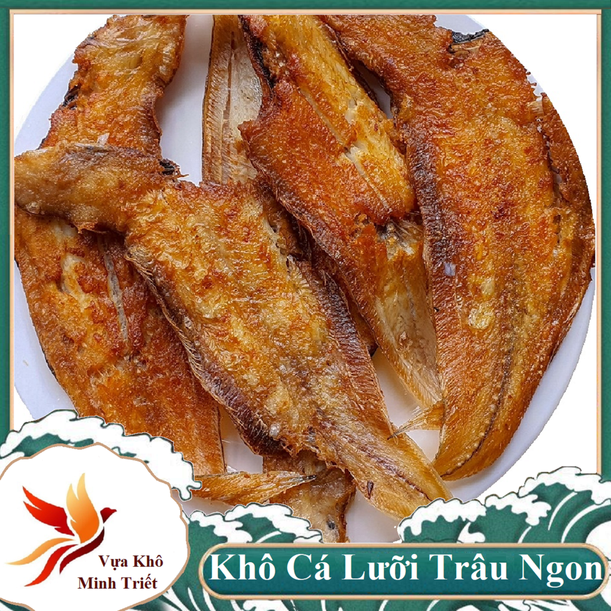 KHÔ CÁ LƯỠI TRÂU LOẠI TRUNG ĐẶC SẢN CÀ MÀU- Vựa Khô Minh Triết