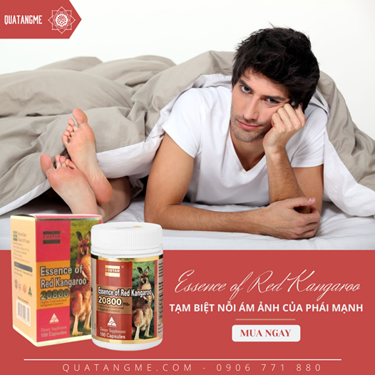Thực phẩm chức năng Viên uống tinh chất Costar Essence of Red Kangaroo 28000 max hỗ trợ tăng cường sinh lực nam giới (100 viên) - Nhập khẩu Australia