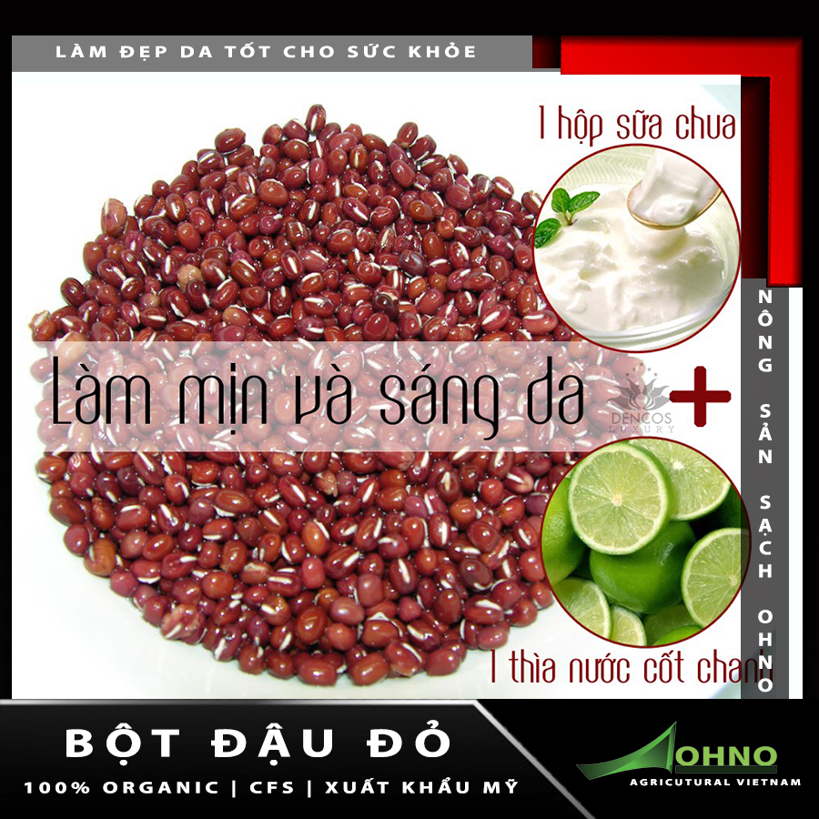 [HCM]HÀNG XUẤT KHẨU 100GR BỘT ĐẬU ĐỎ LÀM ĐẸP - OHNO - Hàng Chuẩn CFS