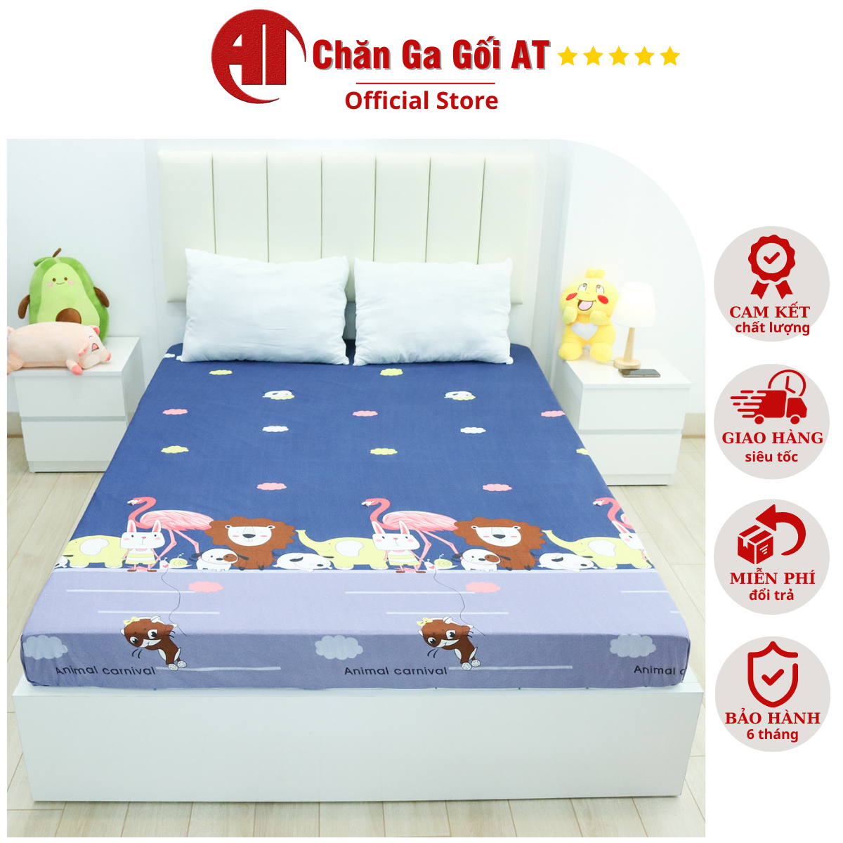 (Mẫu mới) Ga Chống Thấm 100% Cotton Kháng Khuẩn Cao Cấp, Drap Chống Thấm Cho Gia Đình Có Trẻ Nhỏ Và 