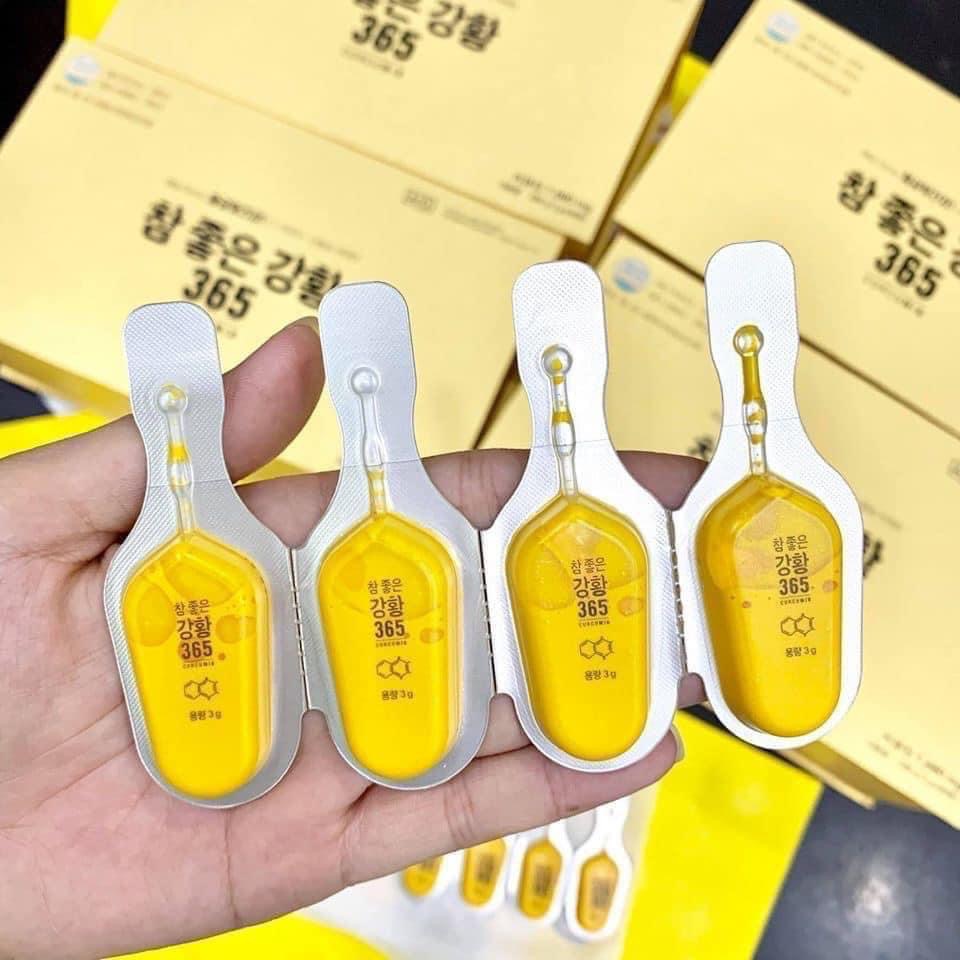 [HCM]Tinh Chất Nghệ  Nano Curcumin Gold Hàn Quốc 96 ống