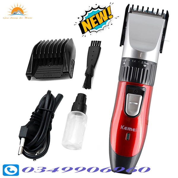 Tông đơ cắt tóc KEMEI 730,hàng chính hãng