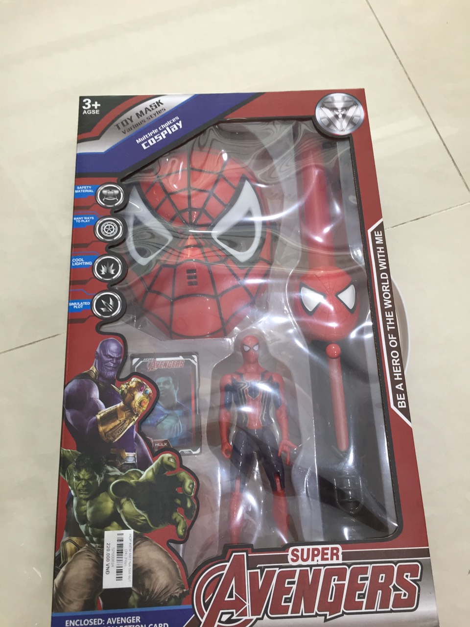 [HCM]vỉ kiếm mặt nạ siêu nhân