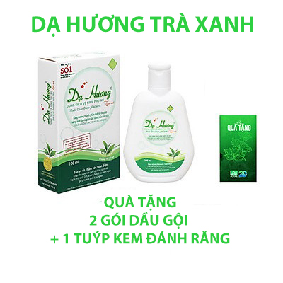 Dung dịch vệ sinh phụ nữ dạ hương trà xanh 100ml – mỹ phẩm mộc lan