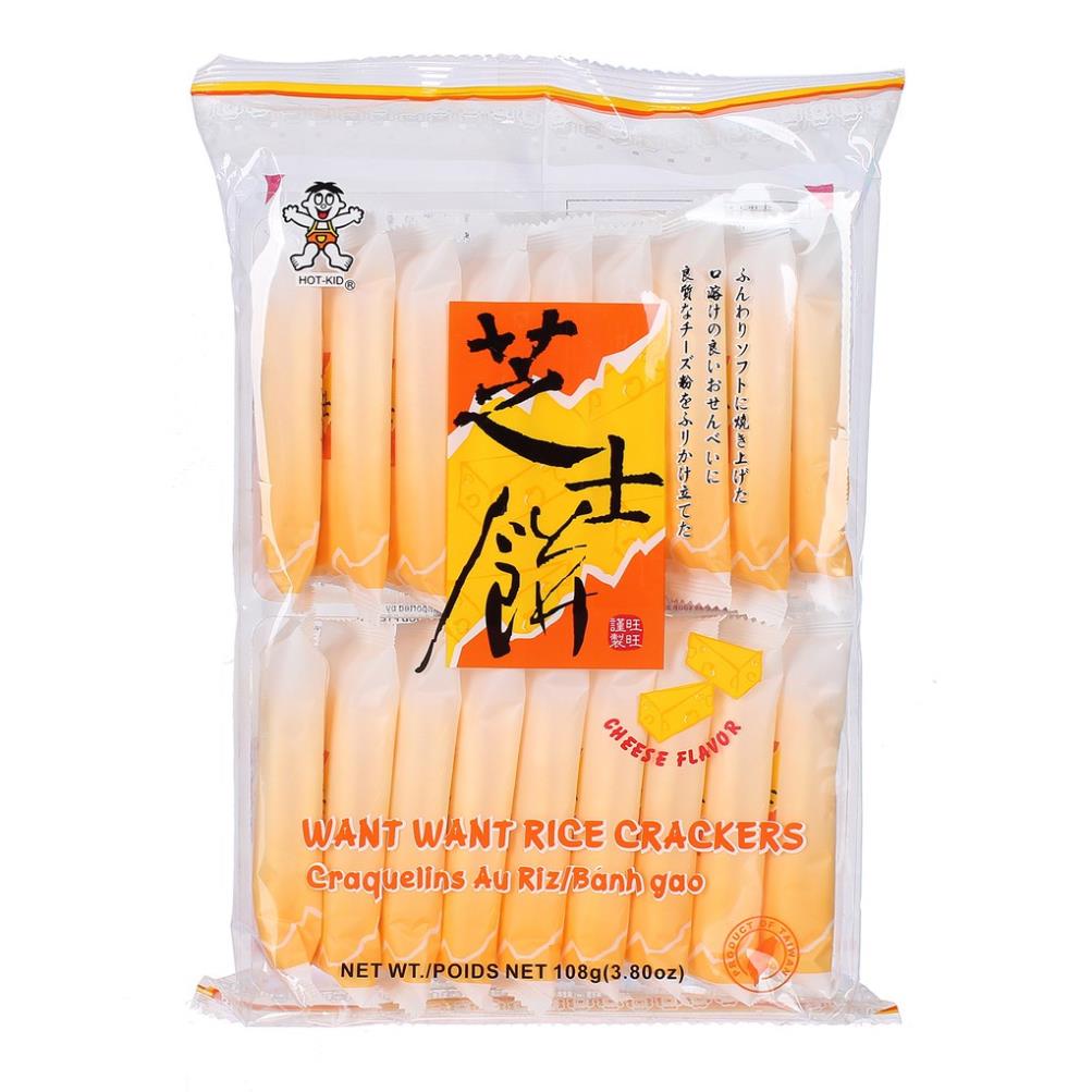 Bánh gạo phô mai want want 108g
