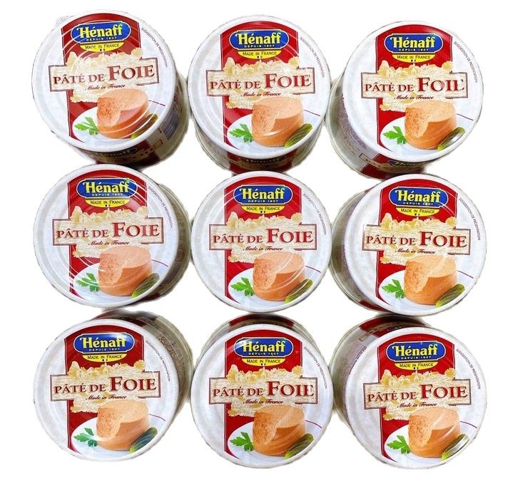 Pate gan heo pháp 32% henaff de foie 130g