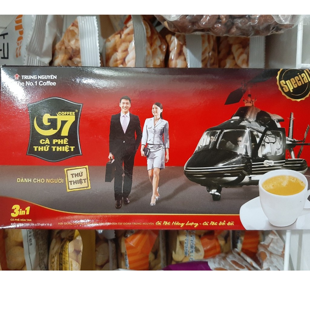 Cà phê hòa tan 3in1 g7 hộp 336g