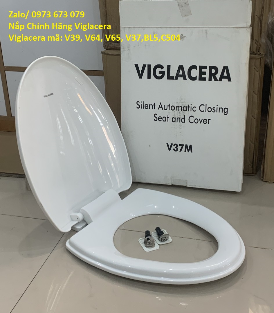 Nắp bàn cầu viglacera, nắp bàn cầu viglacera v37