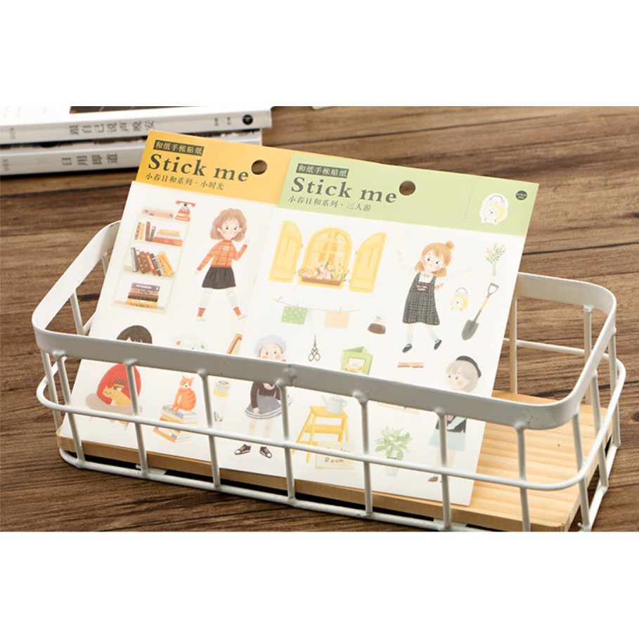 Sticker Stick me Bé gái