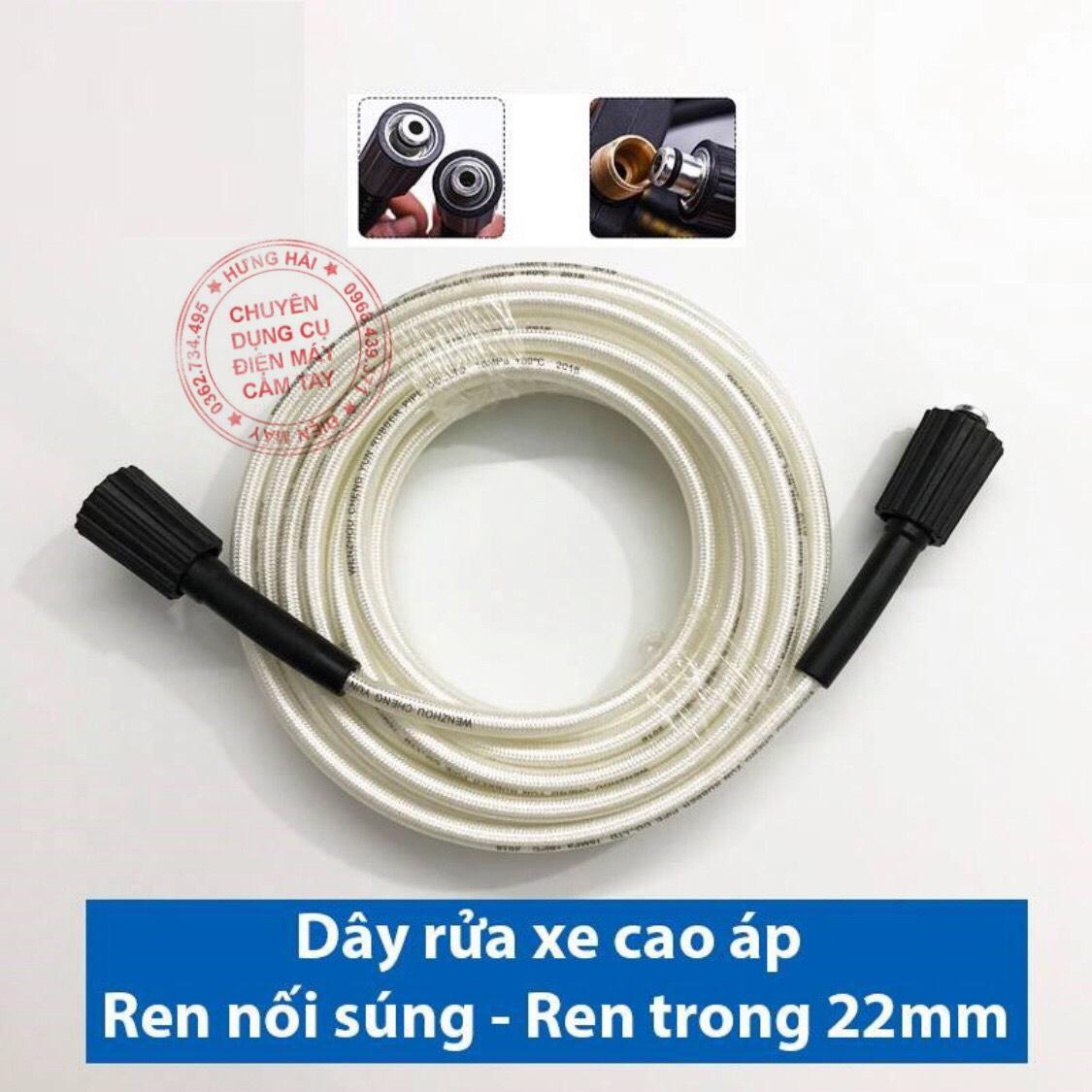 Dây rửa xe 20m cao áp