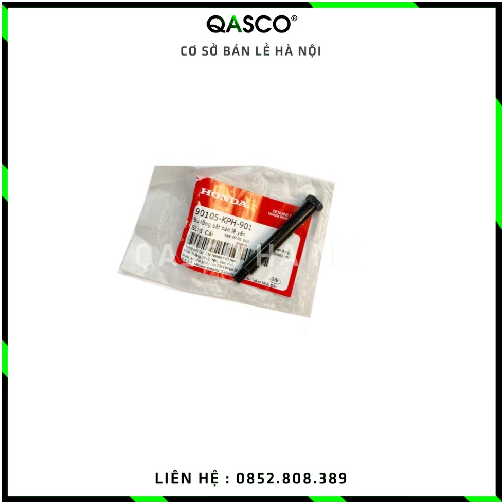 Bu lông bắt bản lề yên honda dùng chung nhiều xe qasco