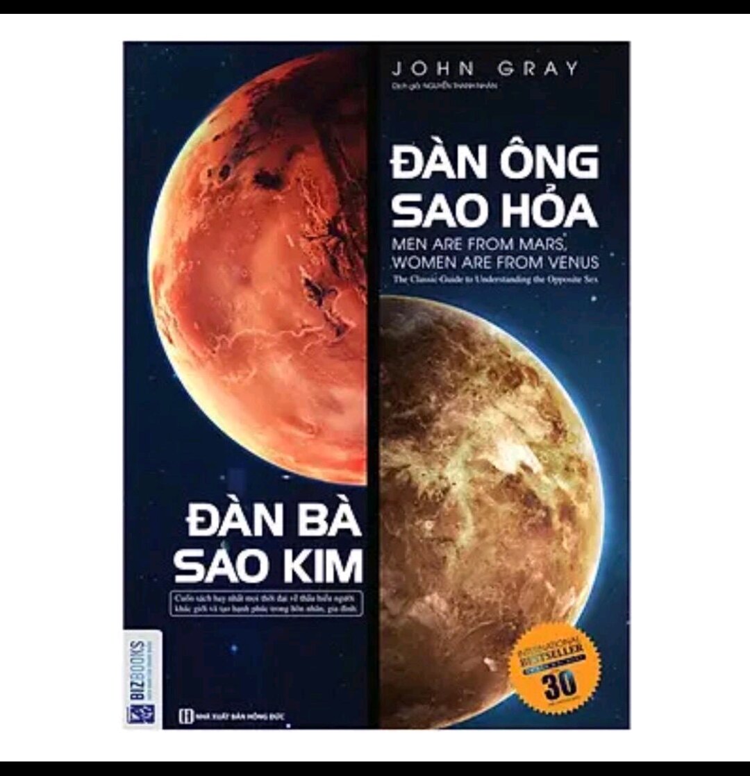 Đàn ông sao hỏa đàn bà sao kim – john gray