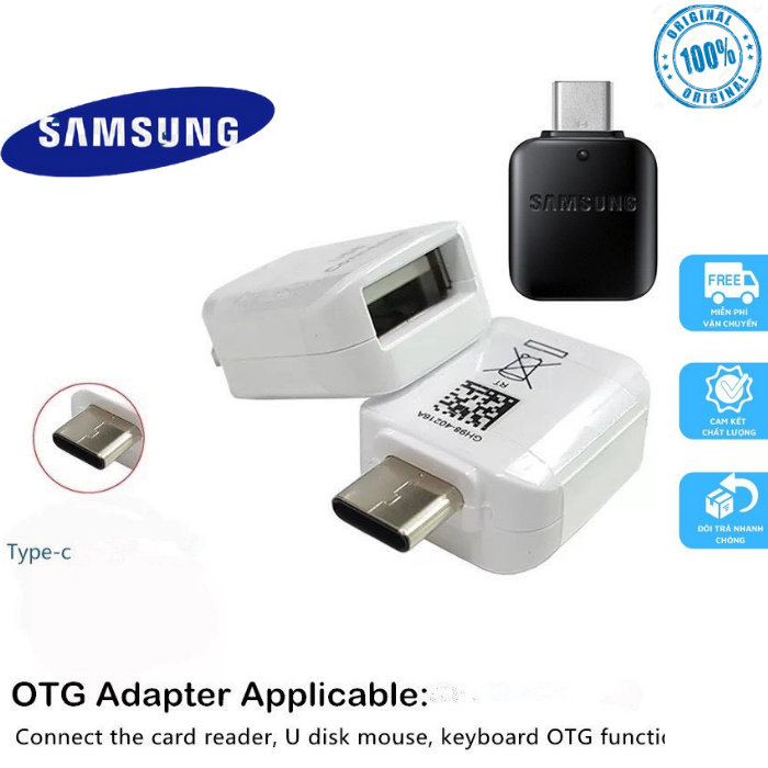 Đầu chuyển OTG Type C chính hãng Samsung, dùng được cho tất cả các máy cổng Type C