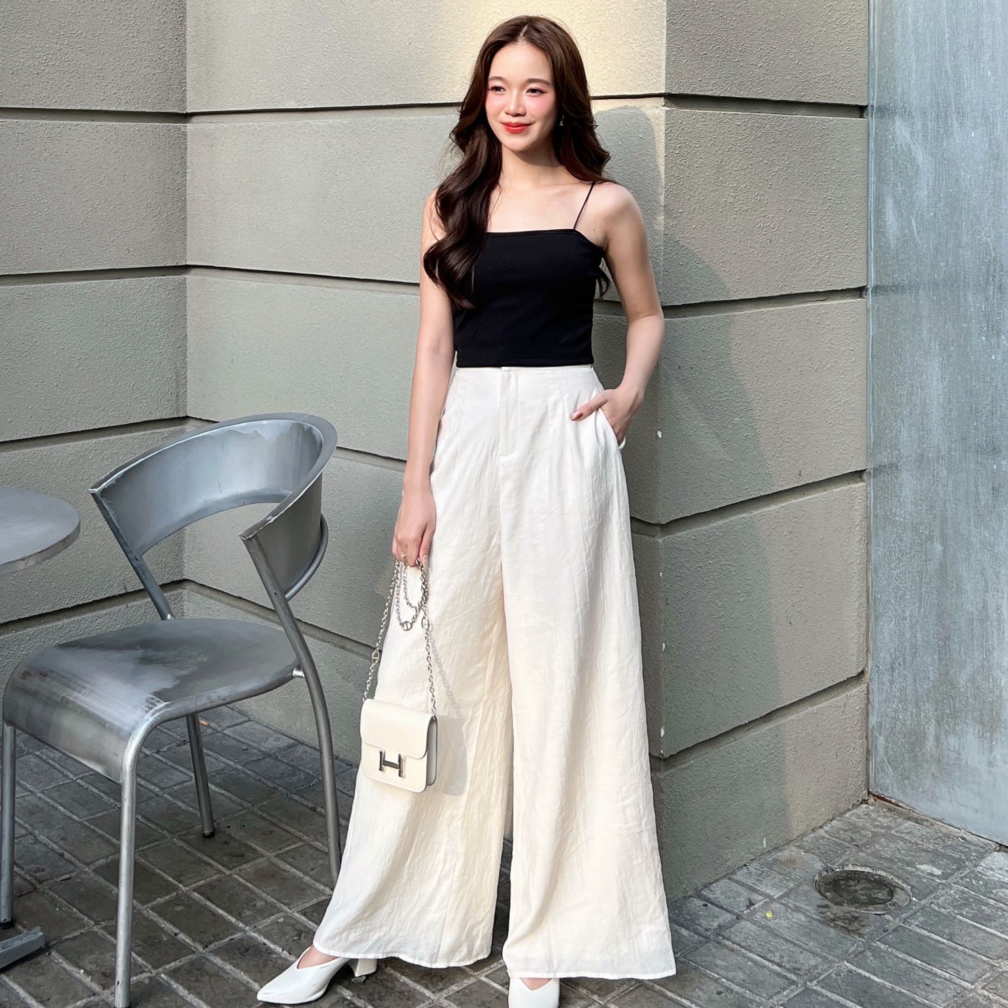 Olv - quần femie wide leg pants