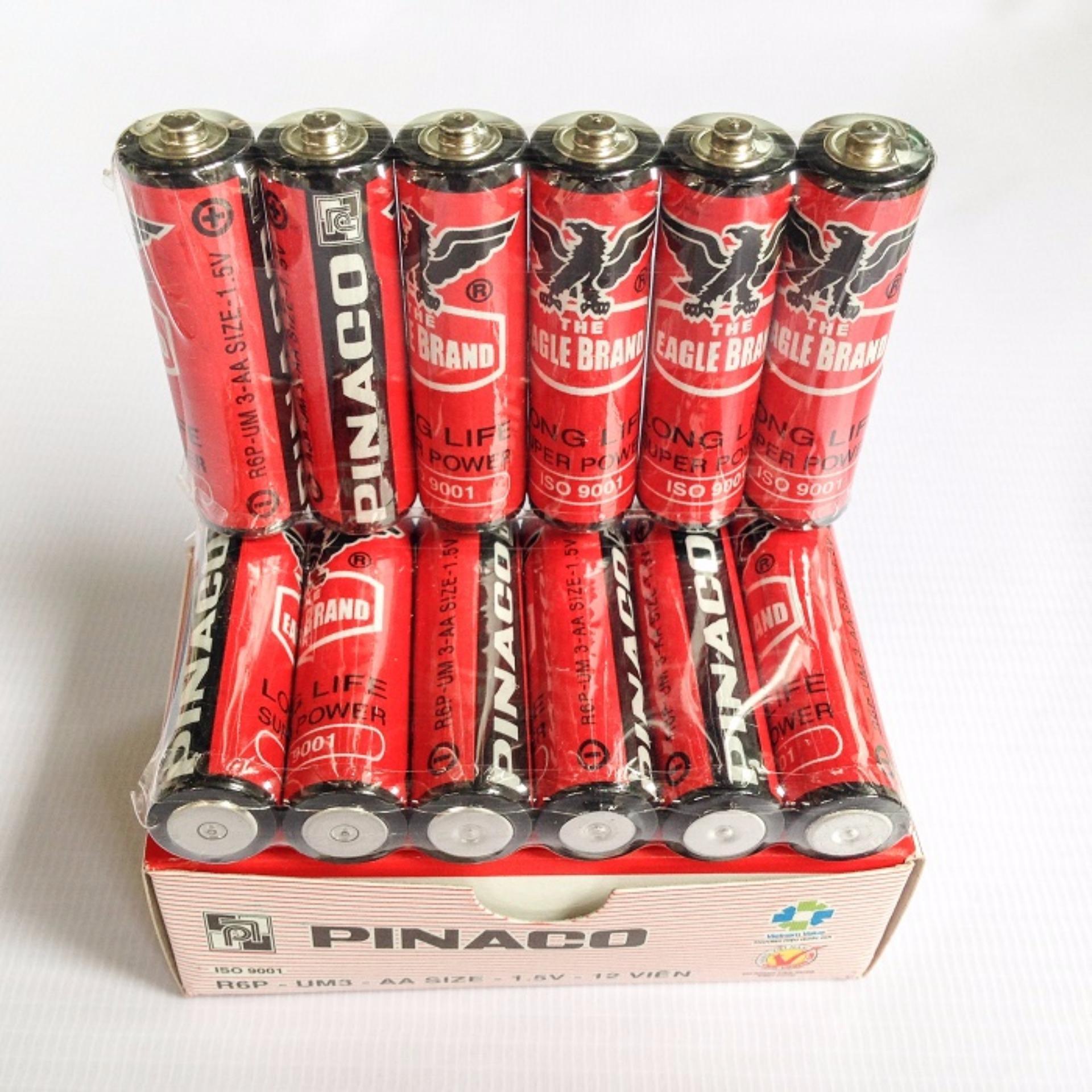 HỘP 24 CỤC VIÊN PIN TIỂU CON Ó CHÍNH HÃNG PINACO