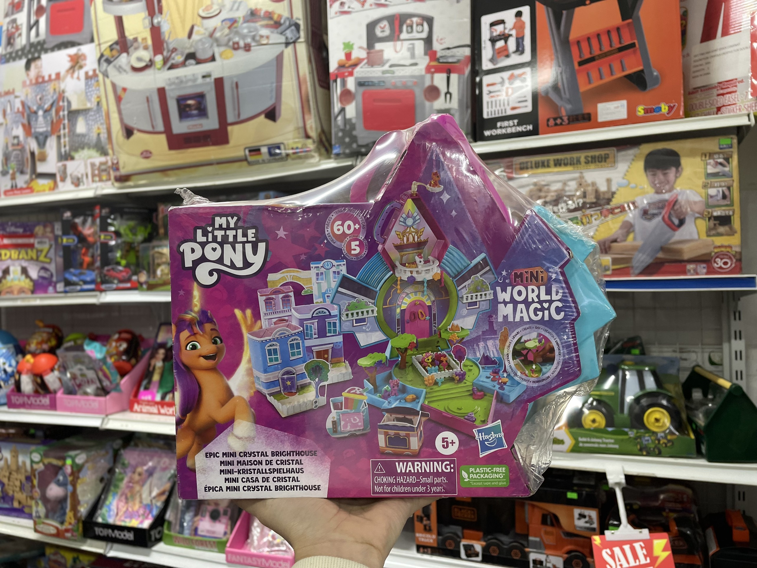 Mô hình nhà Pony mini World magic 60 chi tiết