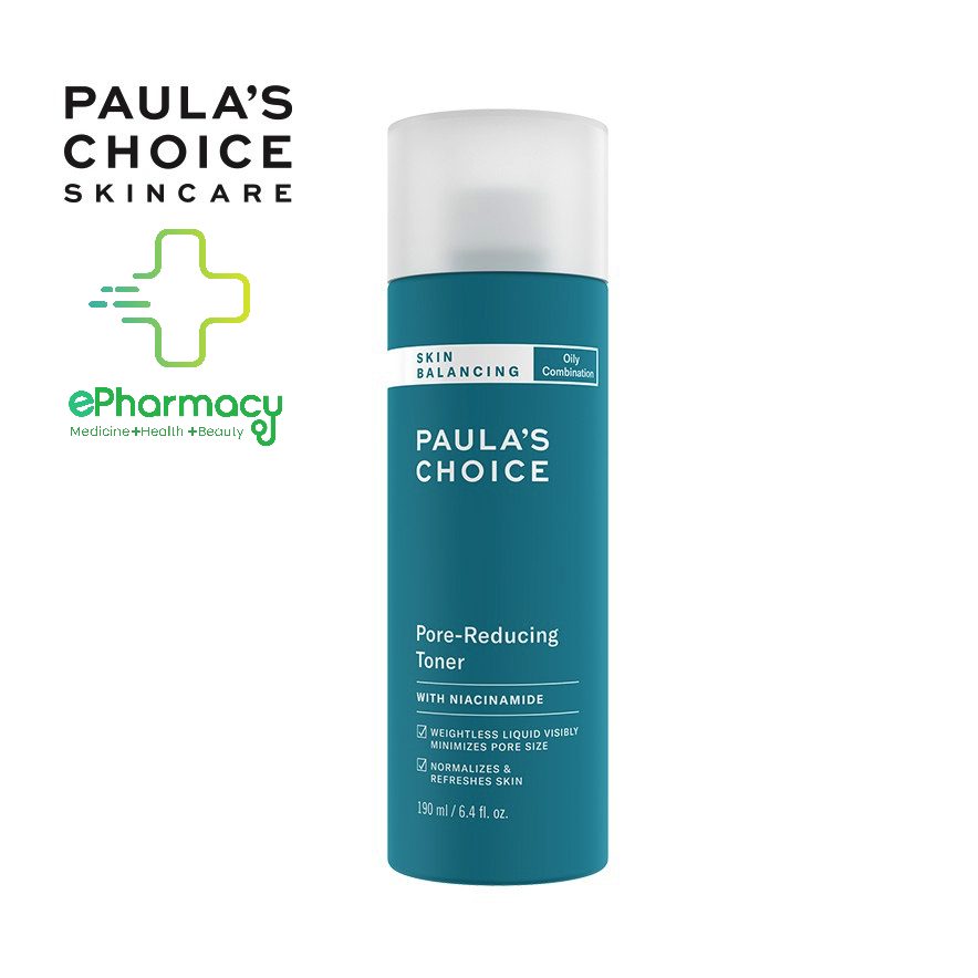 Toner Paulas Choice dưỡng ẩm cân bằng và điều chỉnh lỗ chân lông - Paulas Choice Skin Balancing Reducing 190ml