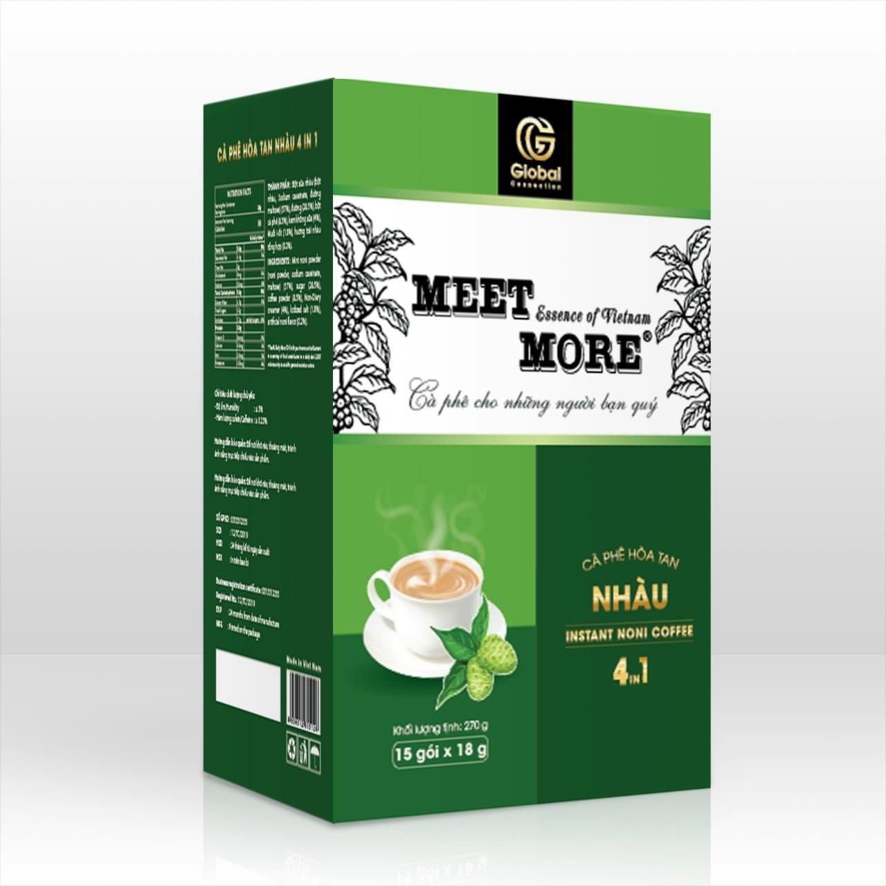 Cafe hòa tan vị nhàu