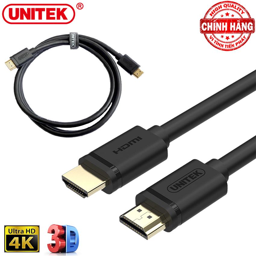 Cáp HDMI 4K Ultra HD và 3D Unitek Y-C137M dài 1,5m