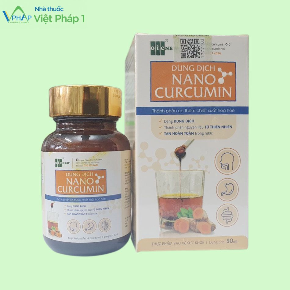 Nano Curcumin OIC New hỗ trợ giải quyết tốt các vấn đề về bệnh đau dạ dày, hành tá tràng.