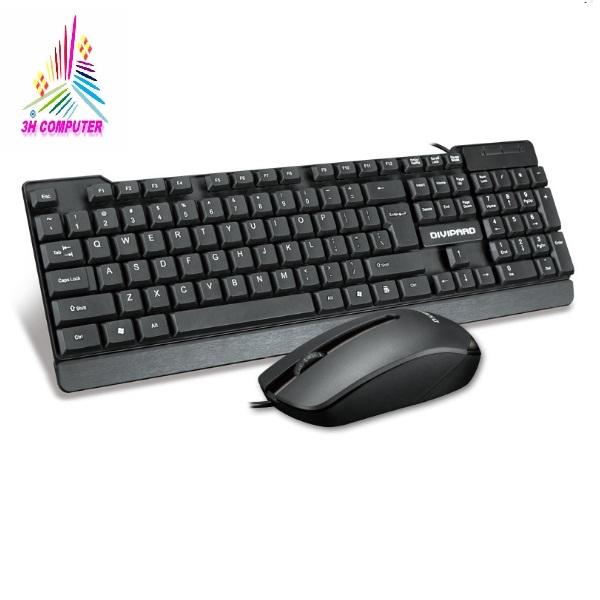 Combo bàn phím và chuột DIVIPARD MK310 cho văn phòng, học tập cực mượt