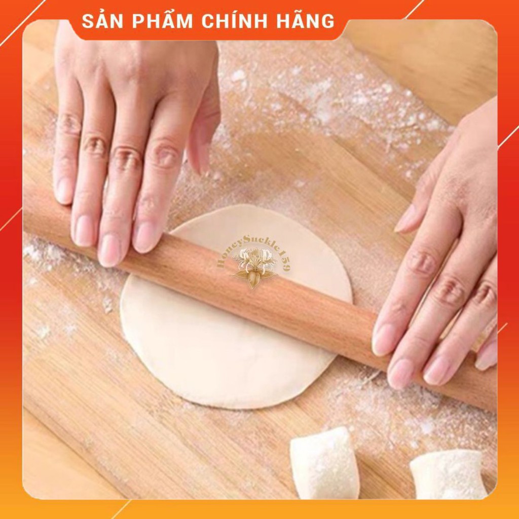 Cán Lăn Bột Gỗ Loại Đẹp 30Cm