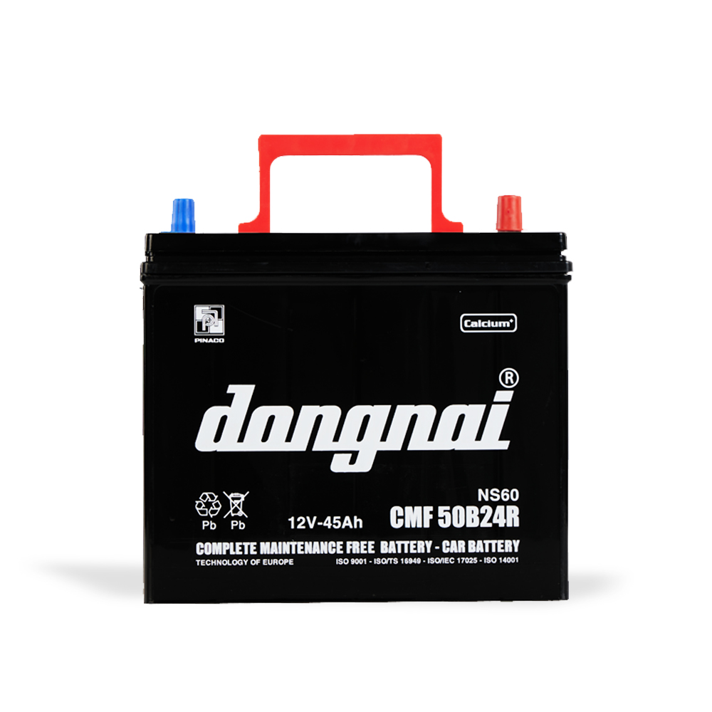 Ắc quy khô miễn bảo dưỡng đồng nai cmf 50b24r | 12v - 45ah