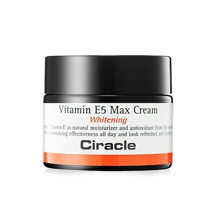 Kem dưỡng trắng ciracle vitamin e5 max cream whitening 50ml - 8809046291005