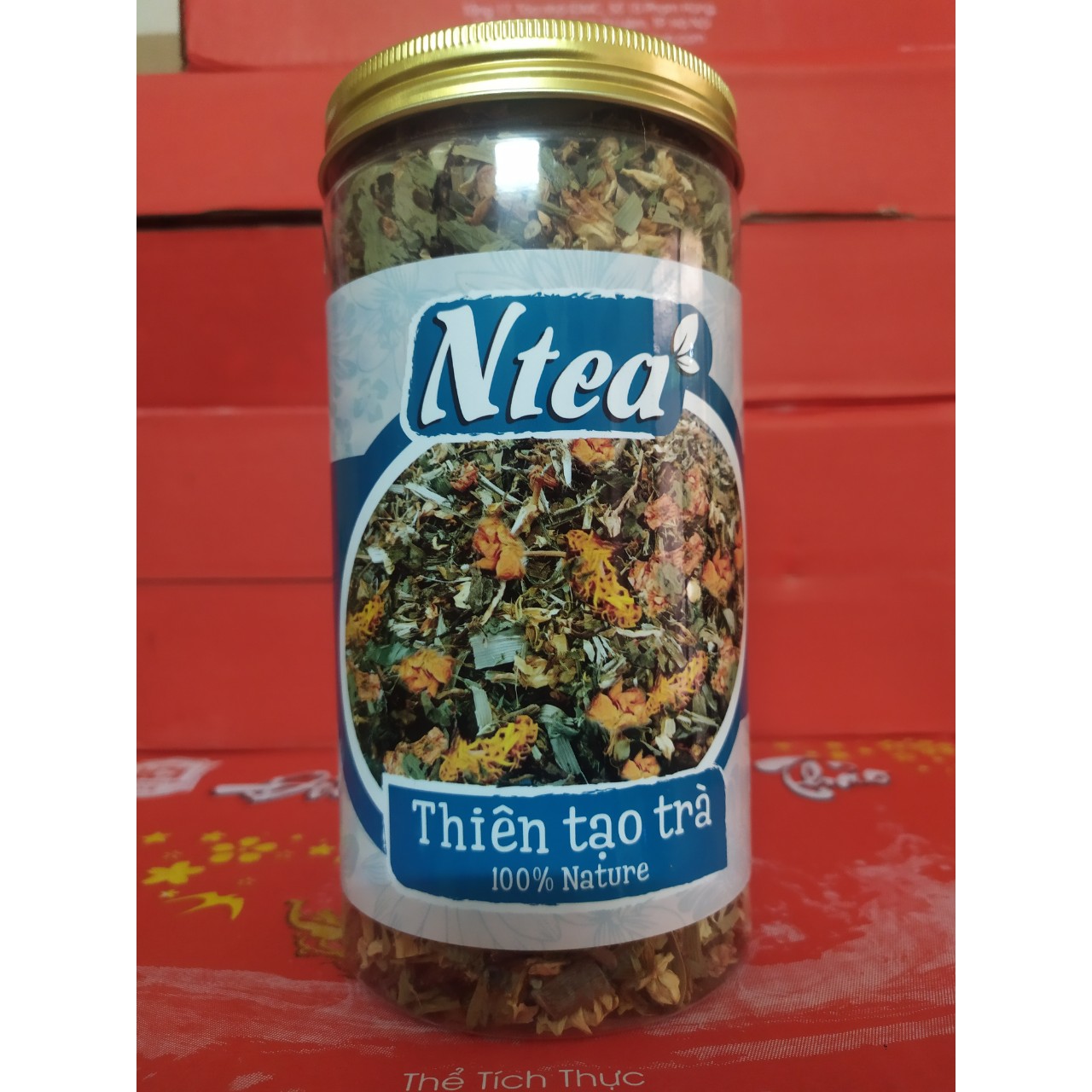 Trà Thảo Mộc Hữu Cơ Thiên Tạo Trà Hộp 100g