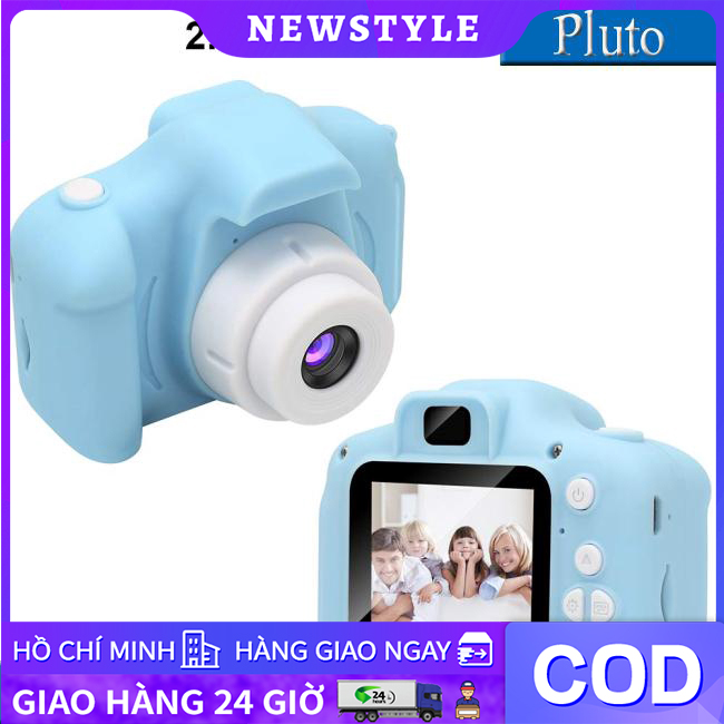 NEMáy ảnh kỹ thuật số mini chống sốc 8MP HD có thể sạc lại cho bé