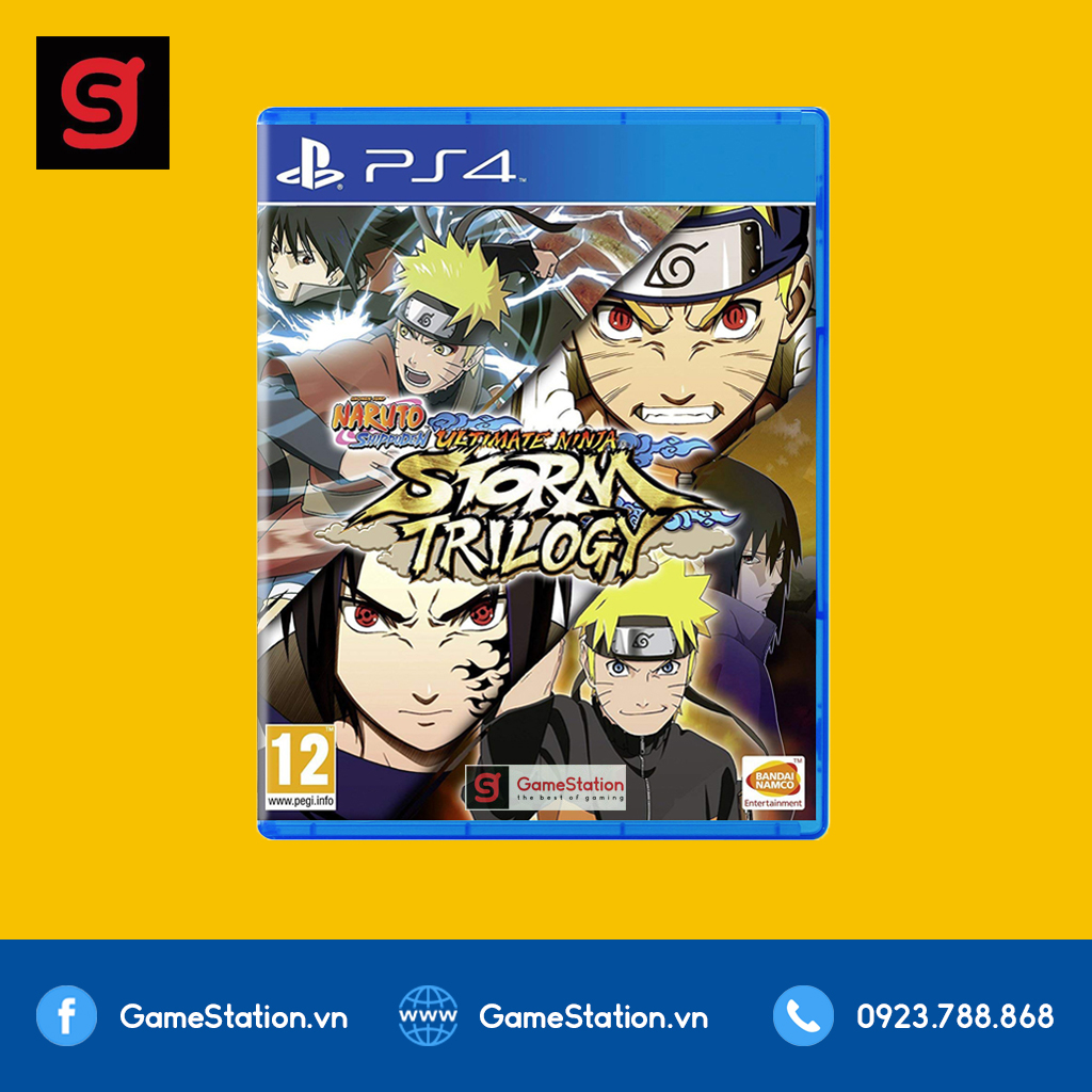 Đĩa Game PS4 - Naruto Shippuden: Ultimate Ninja Storm Trilogy - EU