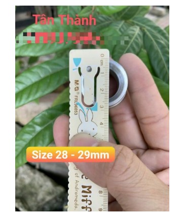 Tiêu nhôm giảm âm gắn mọi pô - Size 29mm