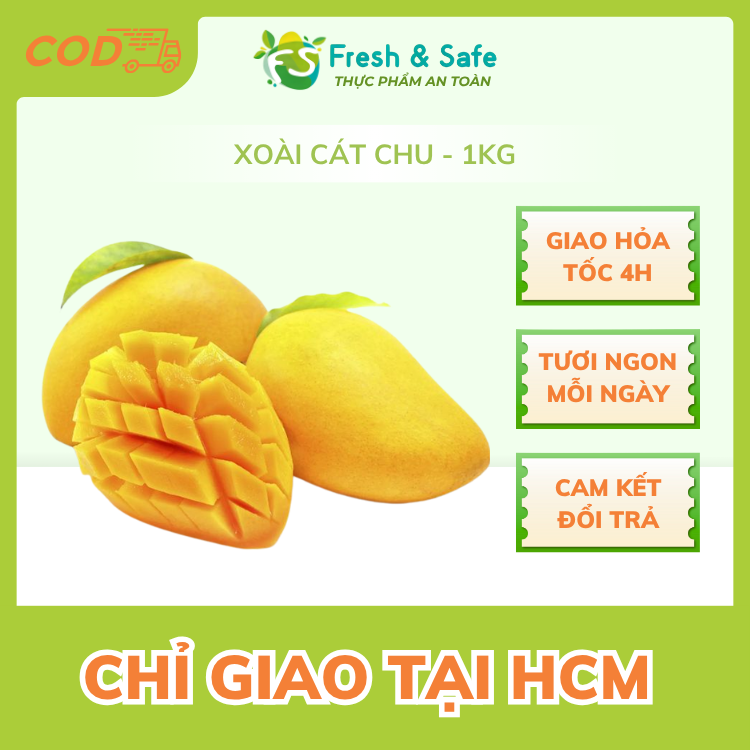 [Delivery in Hcm Only] Cat Chu Mango - 1kg