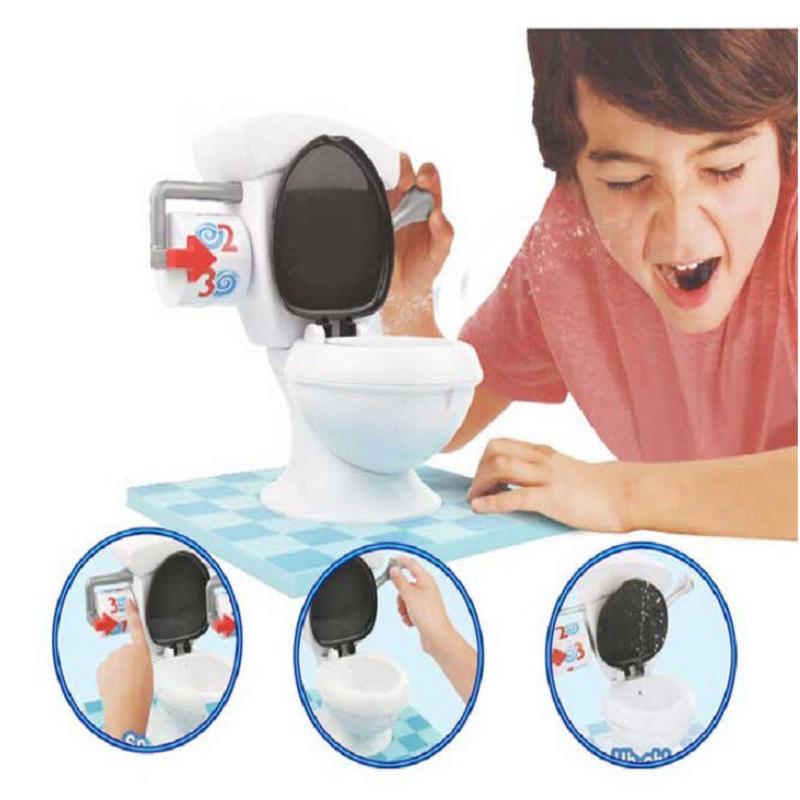 Đồ chơi thử thách bồn cầu rắc rối cho bé