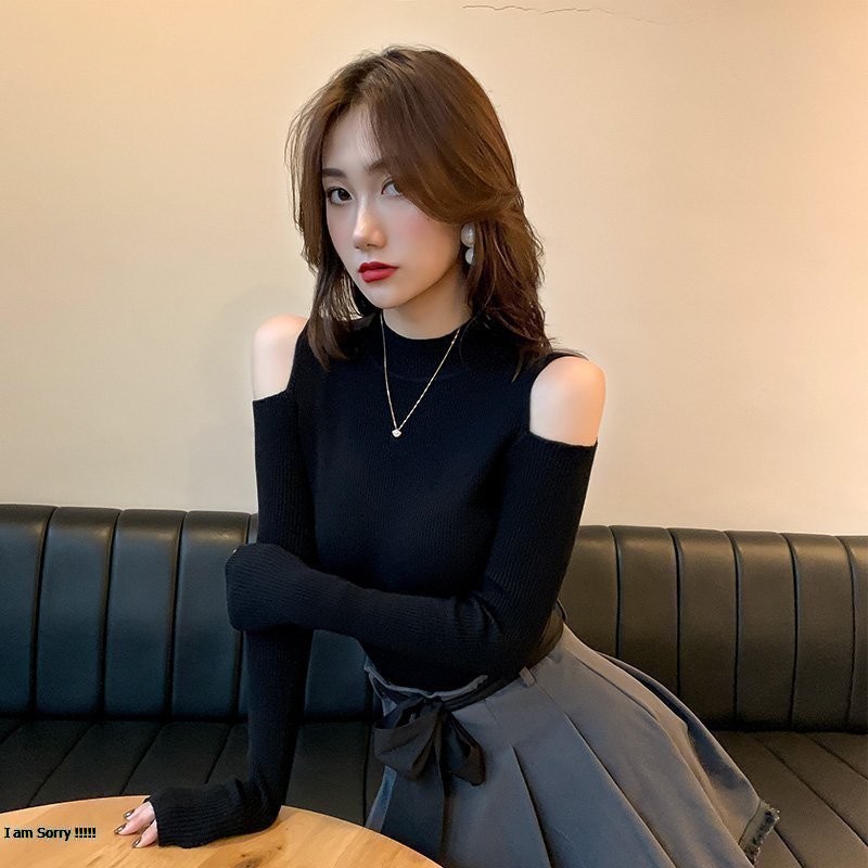 Áo croptop nữ cao cổ áo crotop dài tay cổ lọ ôm body chất thun tăm co giãn freesize basic hàn quốc