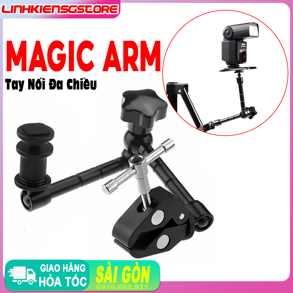 Magic arm - Khớp Tay Nối Đa Chiều Xoay 360 Độ Gắn Thiết Bị Quay Phim 7 inch CAMERA STUDIO