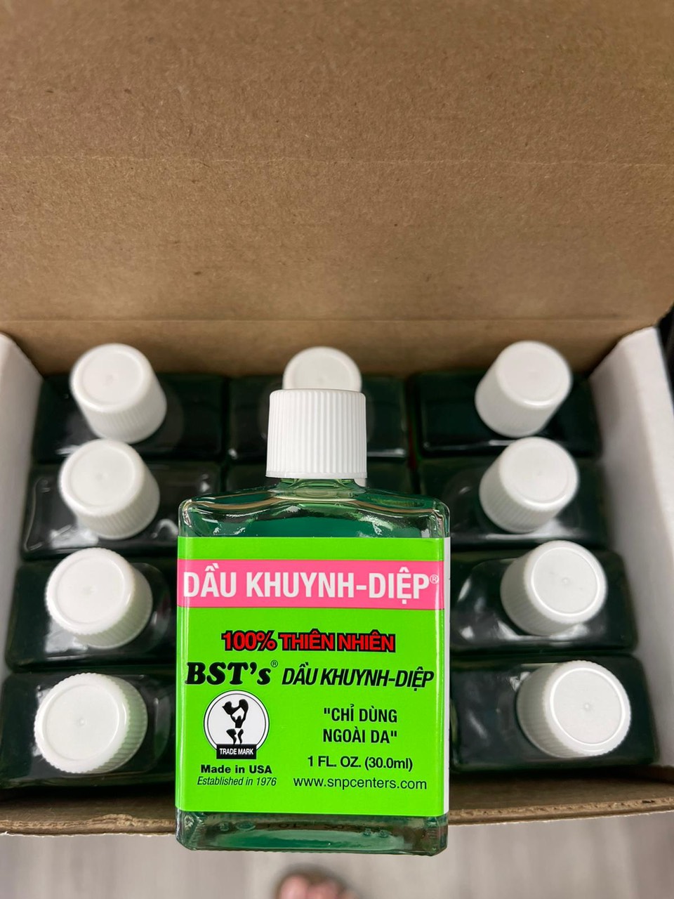 [HCM]Dầu khuynh diệp Mỹ cho bé 30ml-Combo 2 chai