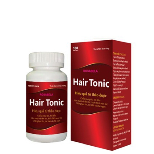Hair Tonic - viên uống ngăn ngừa rụng tóc, kích thích mọc tóc mới hiệu quả - Hộp 100 viên