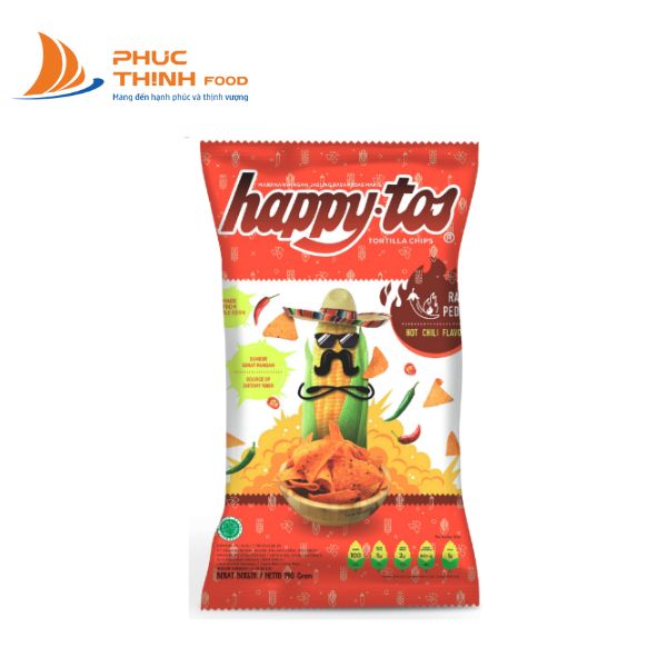 Snack Happy Tos Bắp Vị Cay Ngọt