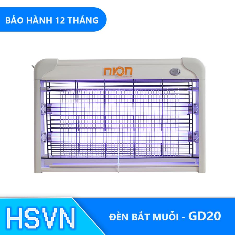 Đèn bắt muỗi côn trùng UV Việt Nhật Nion GD20 cho gia đình